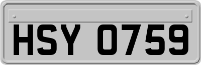 HSY0759