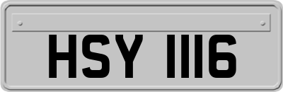 HSY1116