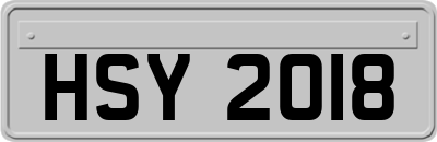 HSY2018