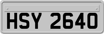 HSY2640