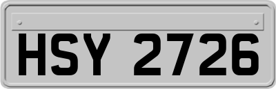 HSY2726
