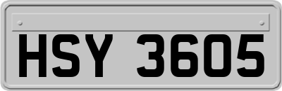 HSY3605