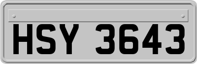 HSY3643
