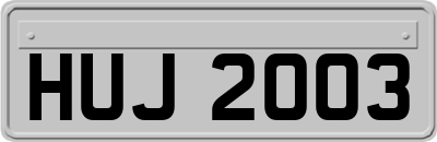 HUJ2003