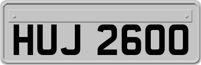 HUJ2600