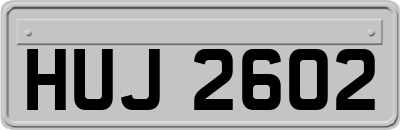 HUJ2602