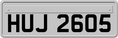 HUJ2605