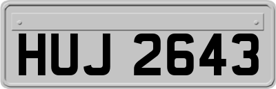 HUJ2643