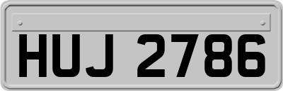 HUJ2786