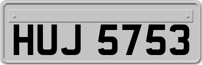 HUJ5753