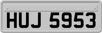 HUJ5953