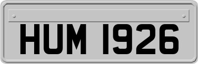 HUM1926