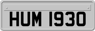 HUM1930