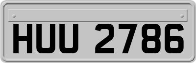 HUU2786