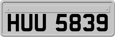 HUU5839