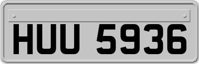 HUU5936