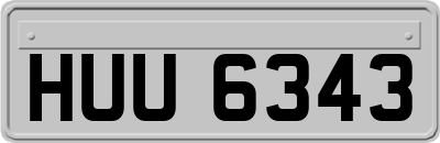 HUU6343