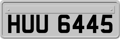 HUU6445