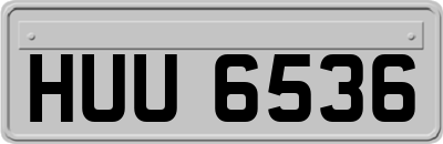 HUU6536