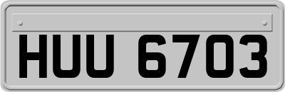 HUU6703