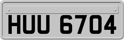 HUU6704