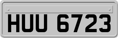 HUU6723