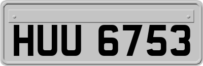 HUU6753