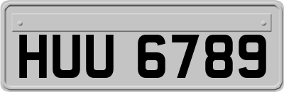 HUU6789