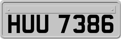 HUU7386