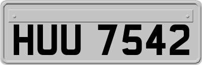 HUU7542