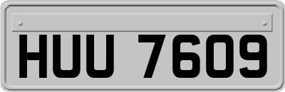 HUU7609