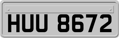 HUU8672