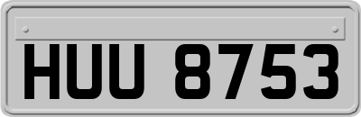 HUU8753