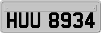 HUU8934