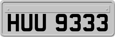 HUU9333