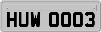 HUW0003