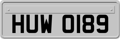 HUW0189