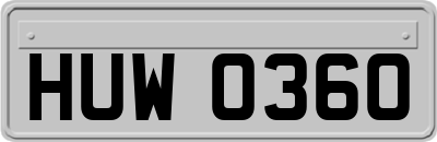 HUW0360