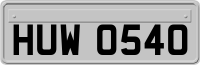 HUW0540