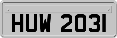 HUW2031