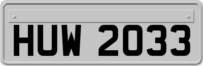 HUW2033