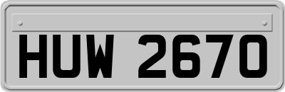 HUW2670