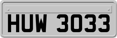 HUW3033