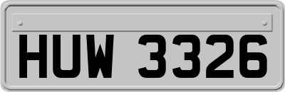 HUW3326