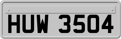 HUW3504