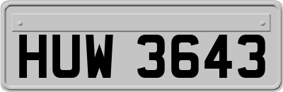 HUW3643