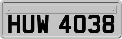 HUW4038