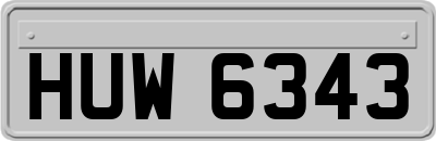 HUW6343