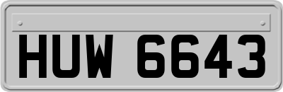 HUW6643