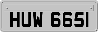 HUW6651